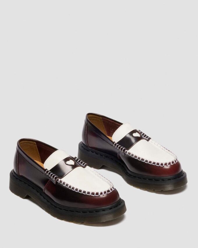 Penton Heart İki Tonlu Arcadia Rub Off Deri Loafer Penton Heart İki Tonlu Arcadia Rub Off Deri Loafer