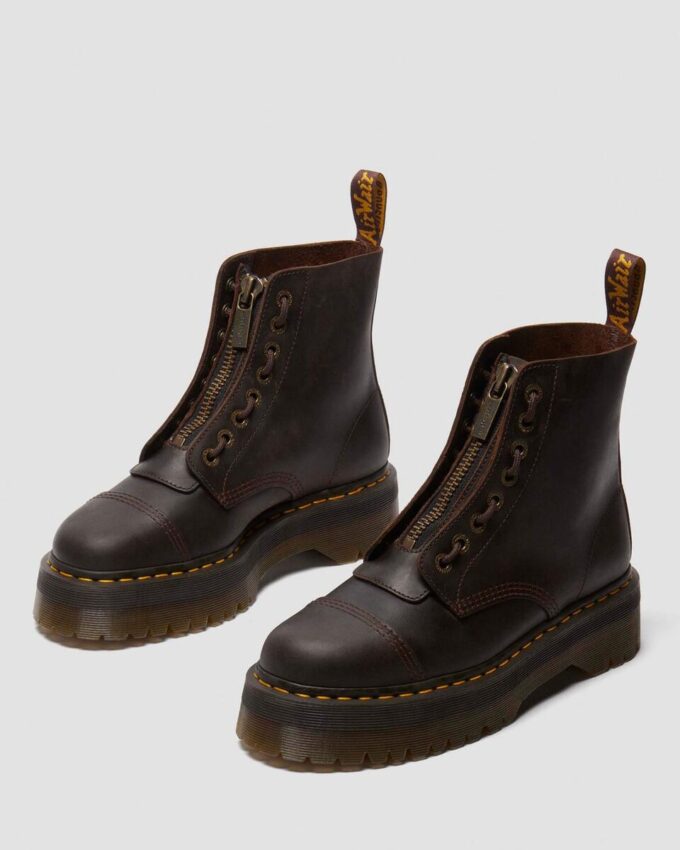 Sinclair Crazy Horse Deri Platform Botlar Sinclair Crazy Horse Deri Platform Botlar