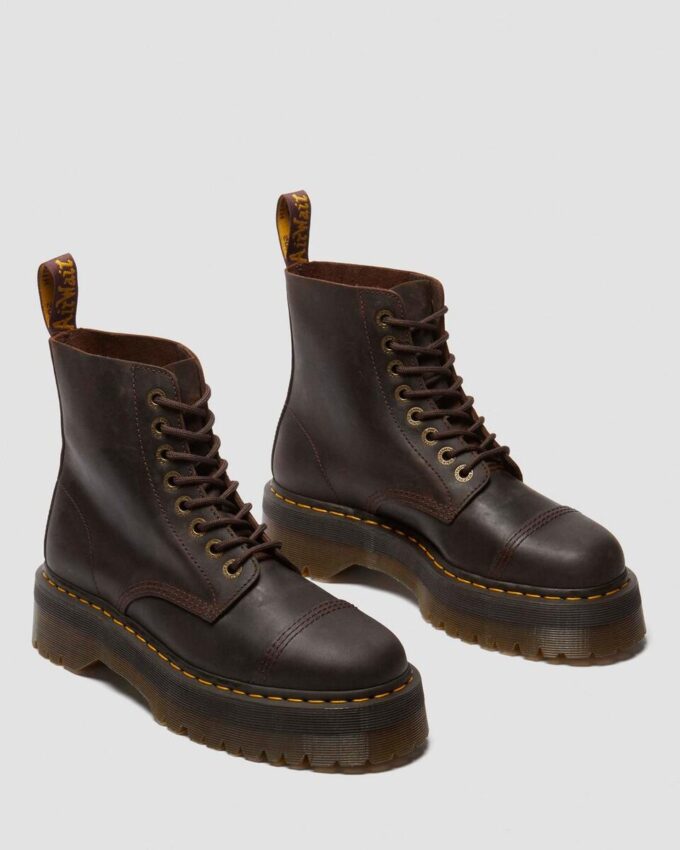 Sinclair Crazy Horse Deri Platform Botlar Sinclair Crazy Horse Deri Platform Botlar