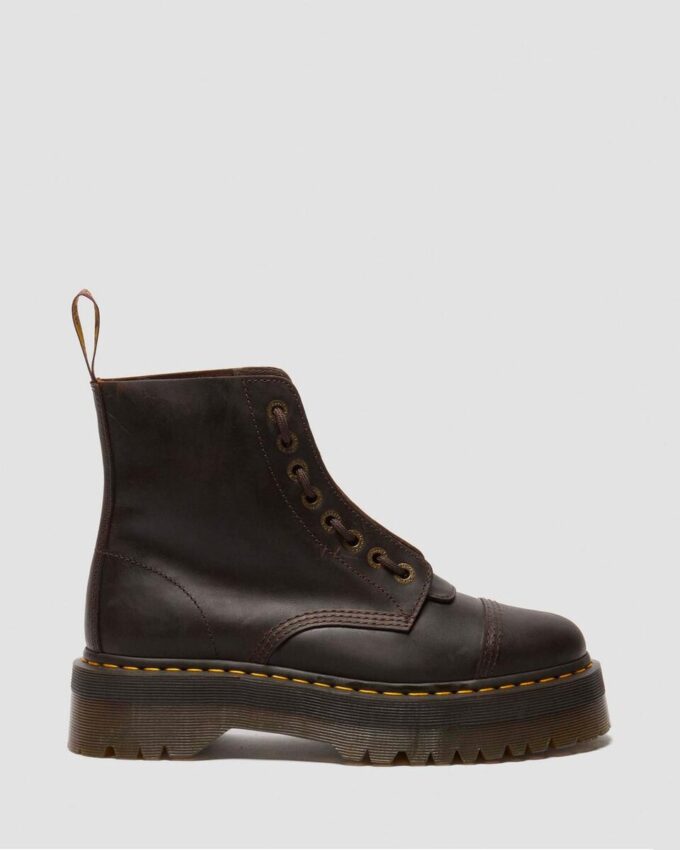 Sinclair Crazy Horse Deri Platform Botlar Sinclair Crazy Horse Deri Platform Botlar