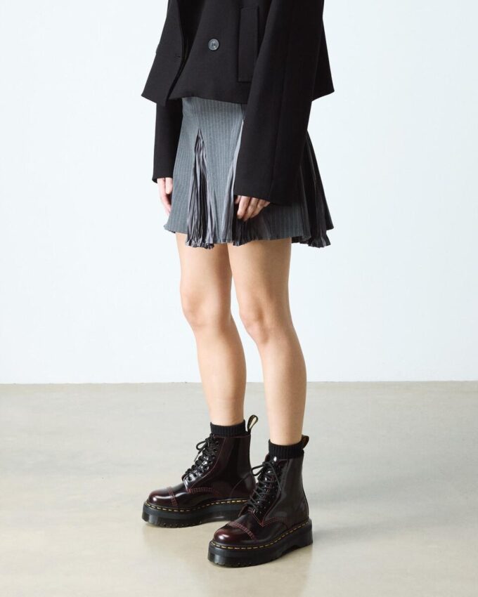 Sinclair Kadın Arcadia Leather Platform Botlar