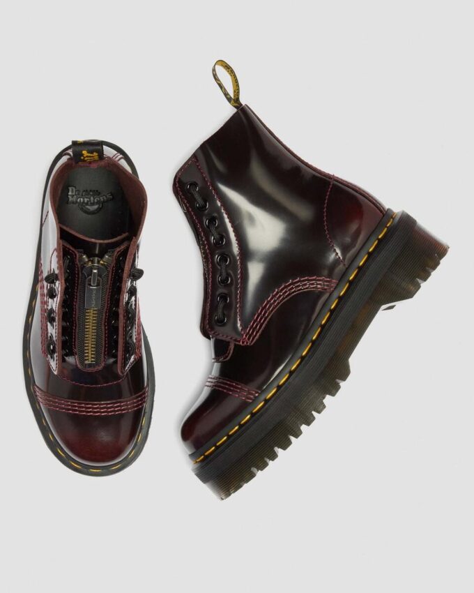 Sinclair Kadın Arcadia Leather Platform Botlar