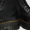 SINCLAIR Milled Nappa Leather Platform Botlar SINCLAIR Milled Nappa Leather Platform Botlar