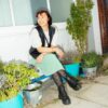 SINCLAIR Milled Nappa Leather Platform Botlar SINCLAIR Milled Nappa Leather Platform Botlar
