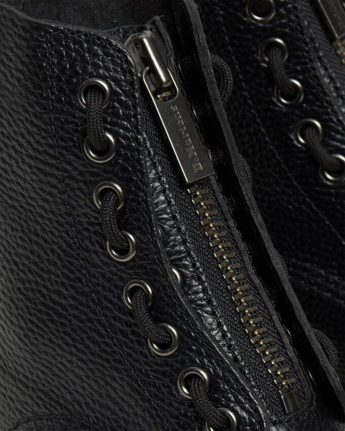 SINCLAIR Milled Nappa Leather Platform Botlar SINCLAIR Milled Nappa Leather Platform Botlar