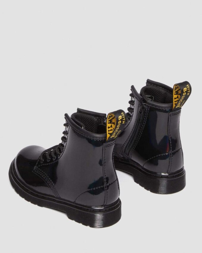 TODDLER 1460 RAINBOW Patent Leather Bağcıklı Botlar TODDLER 1460 RAINBOW Patent Leather Bağcıklı Botlar