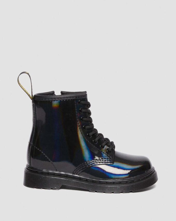TODDLER 1460 RAINBOW Patent Leather Bağcıklı Botlar TODDLER 1460 RAINBOW Patent Leather Bağcıklı Botlar