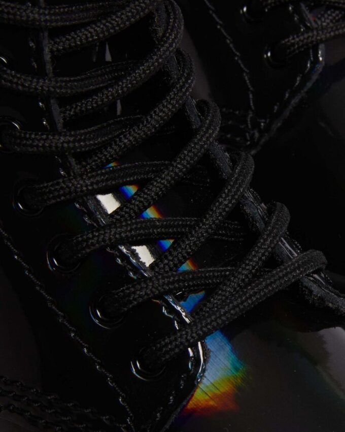 TODDLER 1460 RAINBOW Patent Leather Bağcıklı Botlar TODDLER 1460 RAINBOW Patent Leather Bağcıklı Botlar