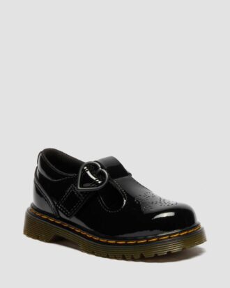 TODDLER POLLEY II Kalp Desenli Patent Leather Ayakkabı