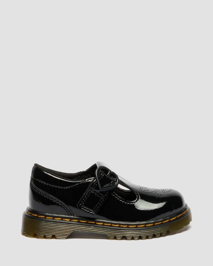 TODDLER POLLEY II Kalp Desenli Patent Leather Ayakkabı TODDLER POLLEY II Kalp Desenli Patent Leather Ayakkabı