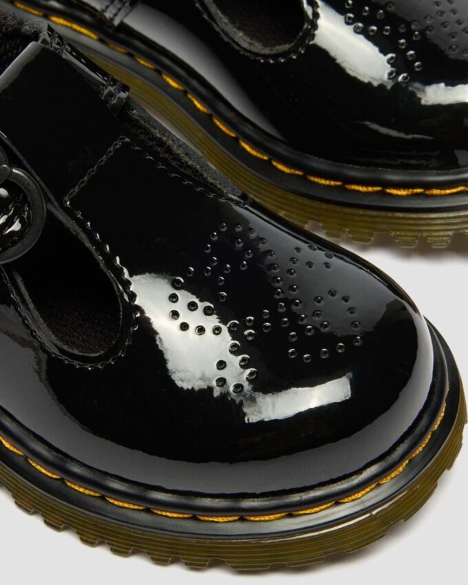TODDLER POLLEY II Kalp Desenli Patent Leather Ayakkabı TODDLER POLLEY II Kalp Desenli Patent Leather Ayakkabı