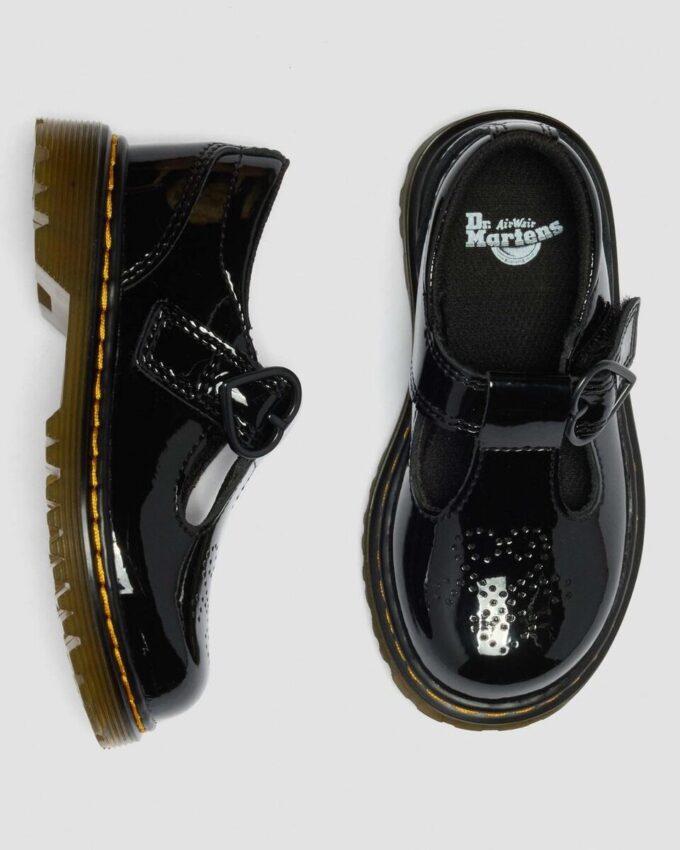TODDLER POLLEY II Kalp Desenli Patent Leather Ayakkabı TODDLER POLLEY II Kalp Desenli Patent Leather Ayakkabı