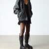 XTRM FRILL Platform Deri Botlar XTRM FRILL Platform Deri Botlar