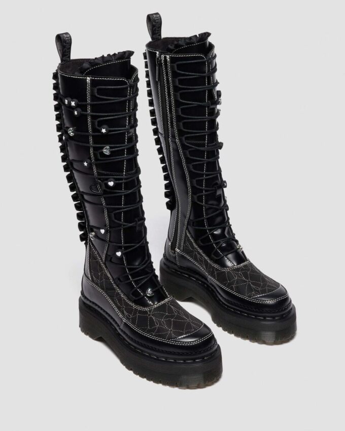 XTRM FRILL Platform Deri Botlar XTRM FRILL Platform Deri Botlar