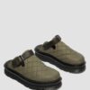 Zebzag Kapitone Kanvas Slingback Platform Mules Zebzag Kapitone Kanvas Slingback Platform Mules