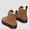 ZEBZAG LACELESS Sıcak Astarlı Slip On Nubuk Botlar ZEBZAG LACELESS Sıcak Astarlı Slip On Nubuk Botlar