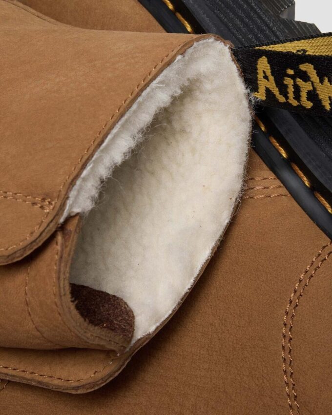ZEBZAG LACELESS Sıcak Astarlı Slip On Nubuk Botlar ZEBZAG LACELESS Sıcak Astarlı Slip On Nubuk Botlar