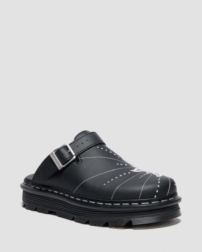 ZEBZAG MULE SOLAR FLARE Geri Dönüştürülmüş Deri Slip On Mules ZEBZAG MULE SOLAR FLARE Geri Dönüştürülmüş Deri Slip On Mules