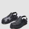 ZEBZAG MULE SOLAR FLARE Geri Dönüştürülmüş Deri Slip On Mules ZEBZAG MULE SOLAR FLARE Geri Dönüştürülmüş Deri Slip On Mules
