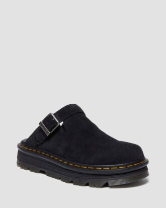 Zebzag Süet Slingback Platform Terlikler Zebzag Süet Slingback Platform Terlikler