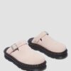 Zebzag Süet Slingback Platform Terlikler Zebzag Süet Slingback Platform Terlikler