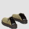 Zebzag Süet Slingback Platform Terlikler Zebzag Süet Slingback Platform Terlikler