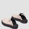 Zebzag Süet Slingback Platform Terlikler Zebzag Süet Slingback Platform Terlikler