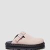Zebzag Süet Slingback Platform Terlikler Zebzag Süet Slingback Platform Terlikler